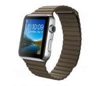 Apple Watch (Кожанный коричневый ремешок 42 мм)