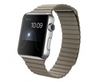 Apple Watch (Кожаный серый ремешок 42 мм) Apple Watch (Кожаный серый ремешок 42 мм)