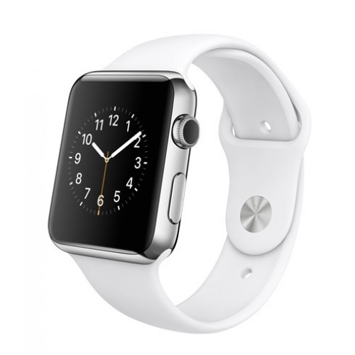Apple Watch (Белый ремешек 38 мм)