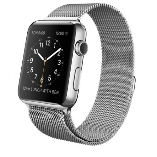 Apple Watch (Миланский сетчатый ремешок из нерж.стали, 42 мм)