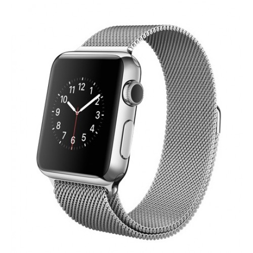Apple Watch (Миланский сетчатый ремешок из нерж.стали, 38 мм)