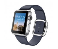 Apple Watch (Кожаный синий ремешок 42 мм)