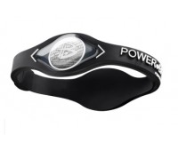 Power Balance Black Collection (серебристая голограмма)