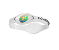 Power Balance (Белый с черными буквами)