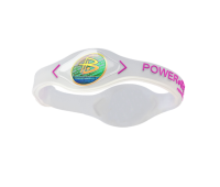 Power Balance (прозрачный с розовыми буквами)