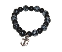 Обсидан с якорем